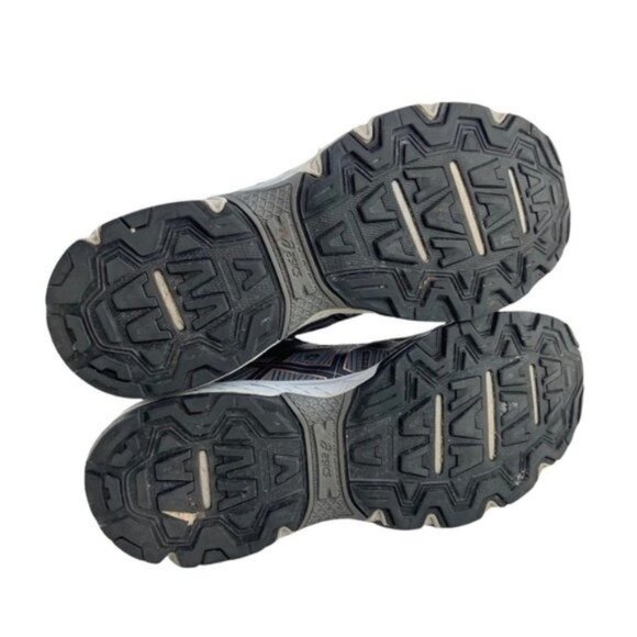 Asics Gel Venture 7 Lace Up Sneakers Grey Rose Gold - Picture 10 of 10